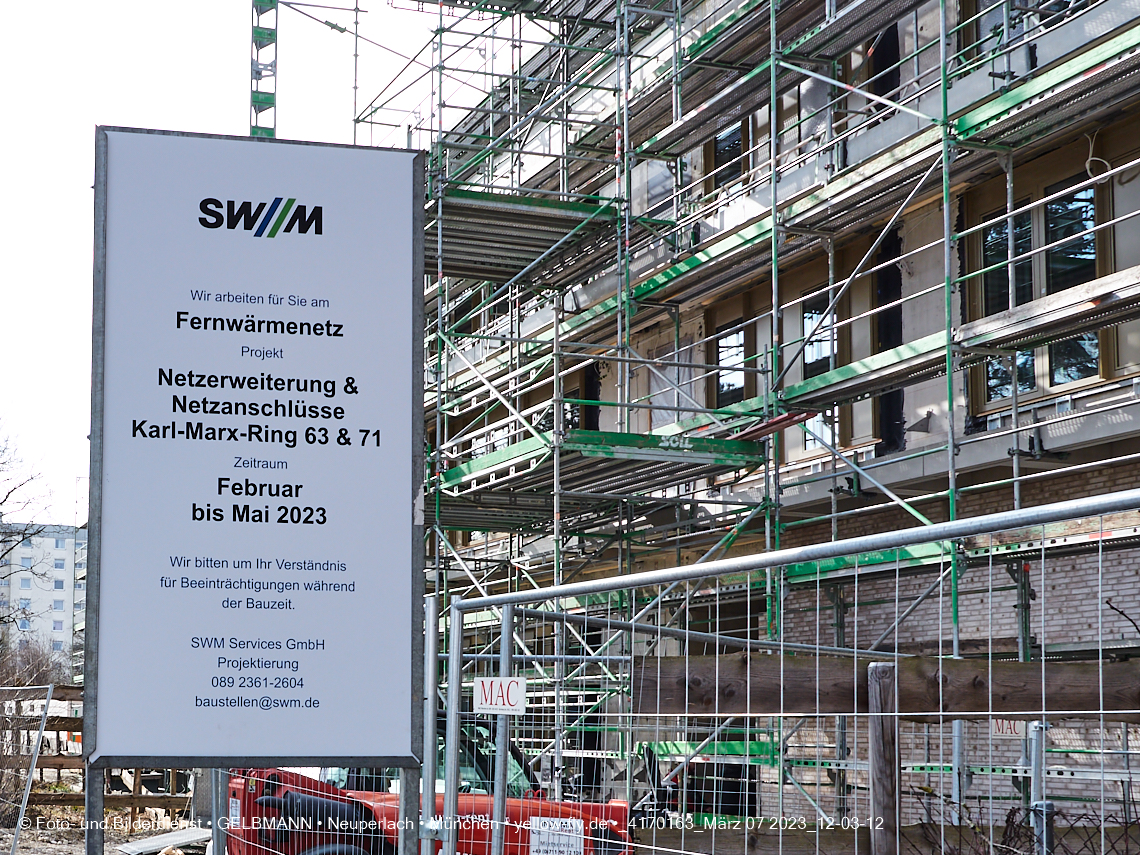 07.03.2023 - Fernwärme für unsere Grundschule am Karl-Marx-Ring in Neuperlach